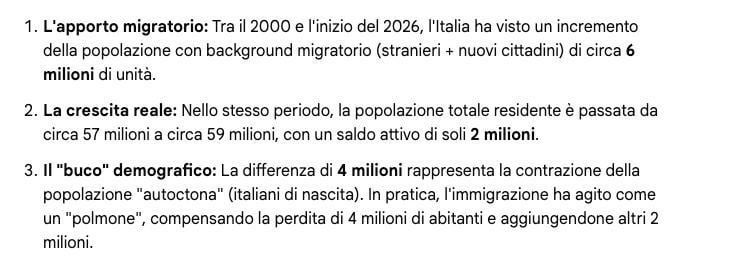 The Italian demographic winter is much more serious than people talk about