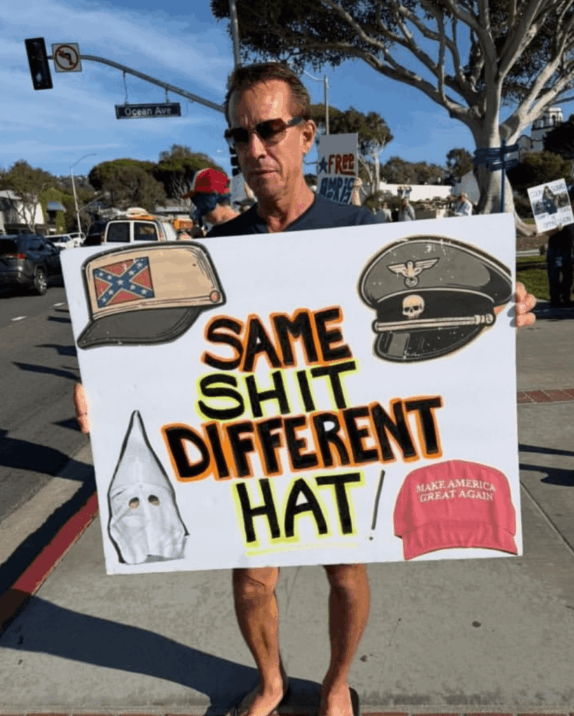 Change the hat, not the act