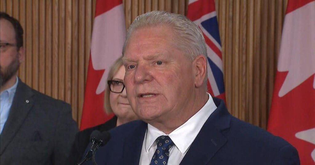 ‘It is unacceptable:’ Doug Ford slams Trump over latest comments about Canada