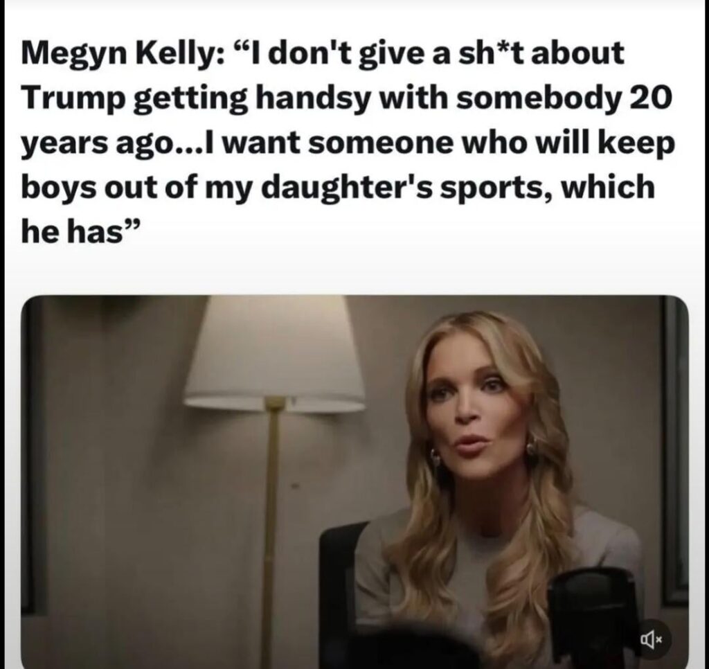 Megyn Kelly should leave her daughter with Trump if she trusts him with her so much /s.