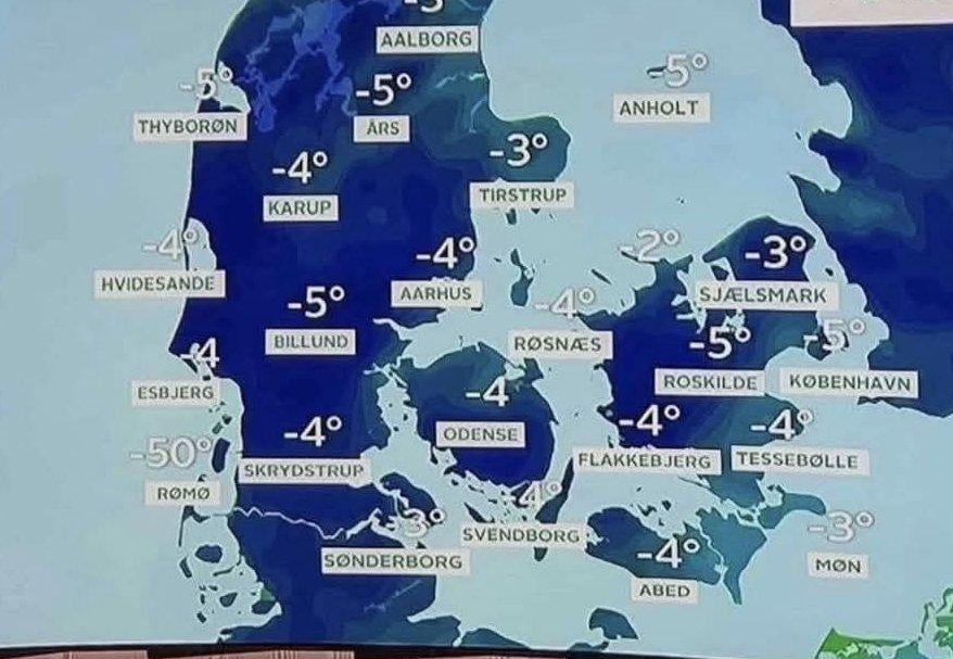 Hopefully the residents of Rømø have lit the fireplace well