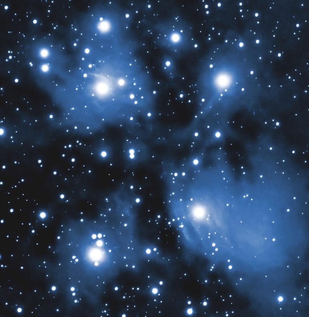 Last Night's Image Of The Pleiades.