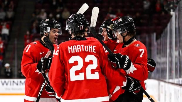 Canada trounces Slovakia 7-1 in world juniors quarterfinals