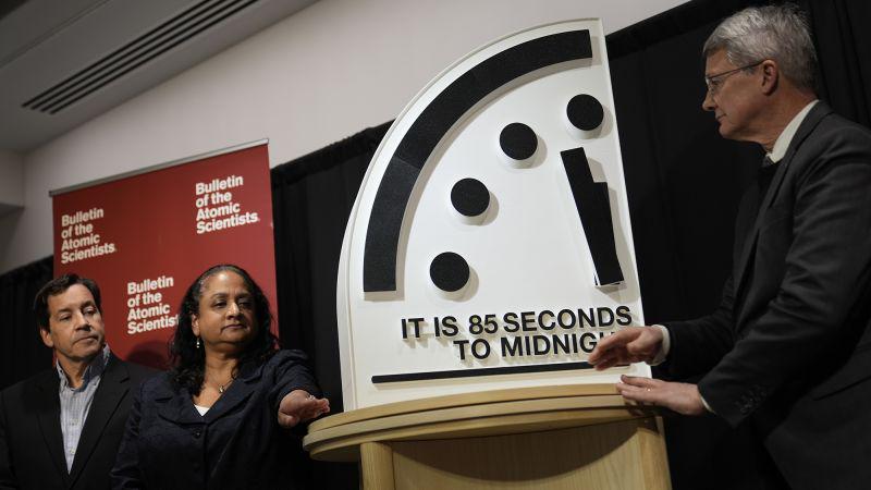 The Doomsday Clock has never been this close to midnight