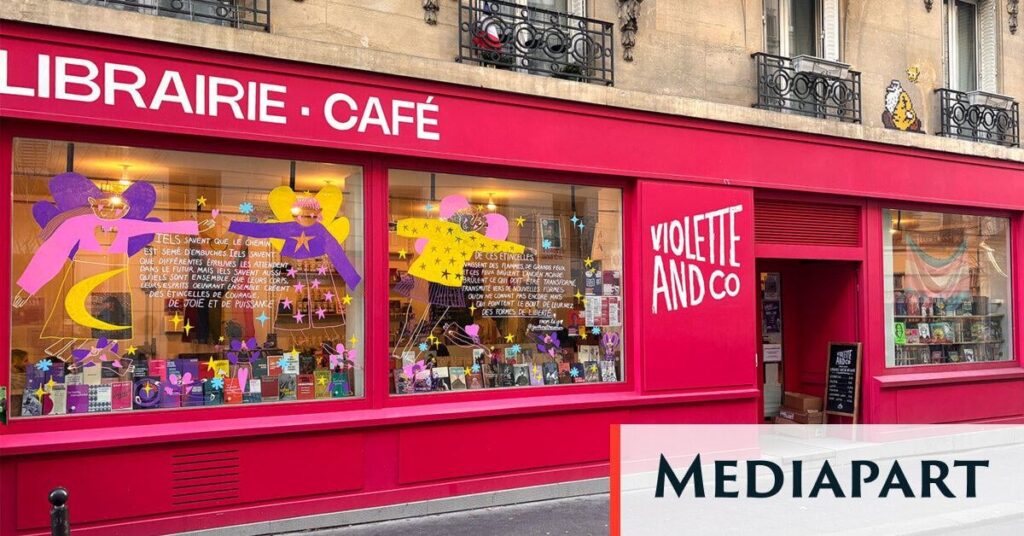 Queer bookstore Violette and Co raided in Paris for pro-Palestinian coloring book