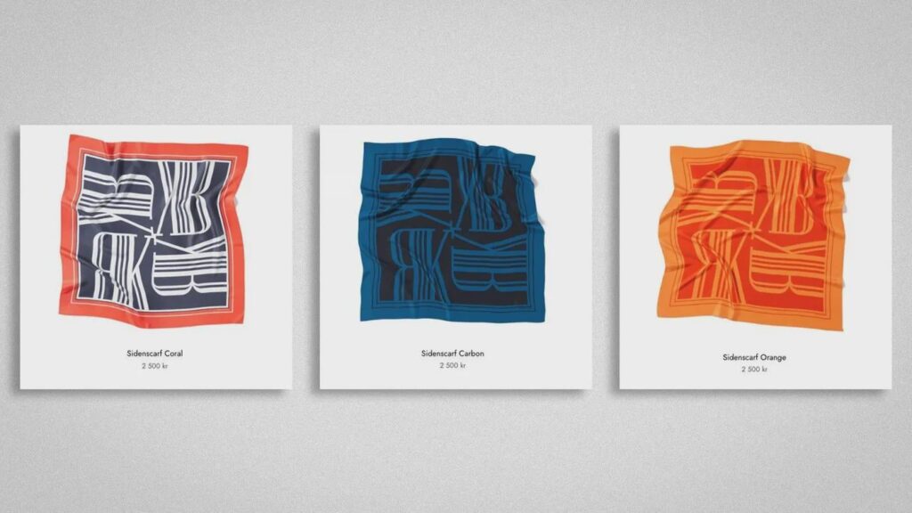 Hm something familiar about the prince's new designer silk scarf. His right arm must have twitched a bit when he designed it.