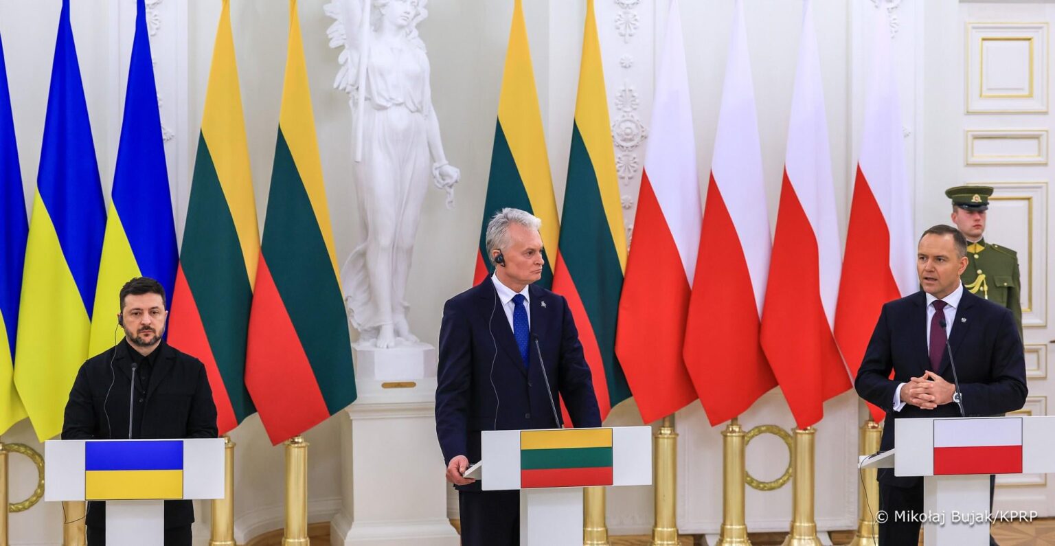 Presidents of Poland, Ukraine and Lithuania mark anniversary of 19th-century anti-Russian uprising