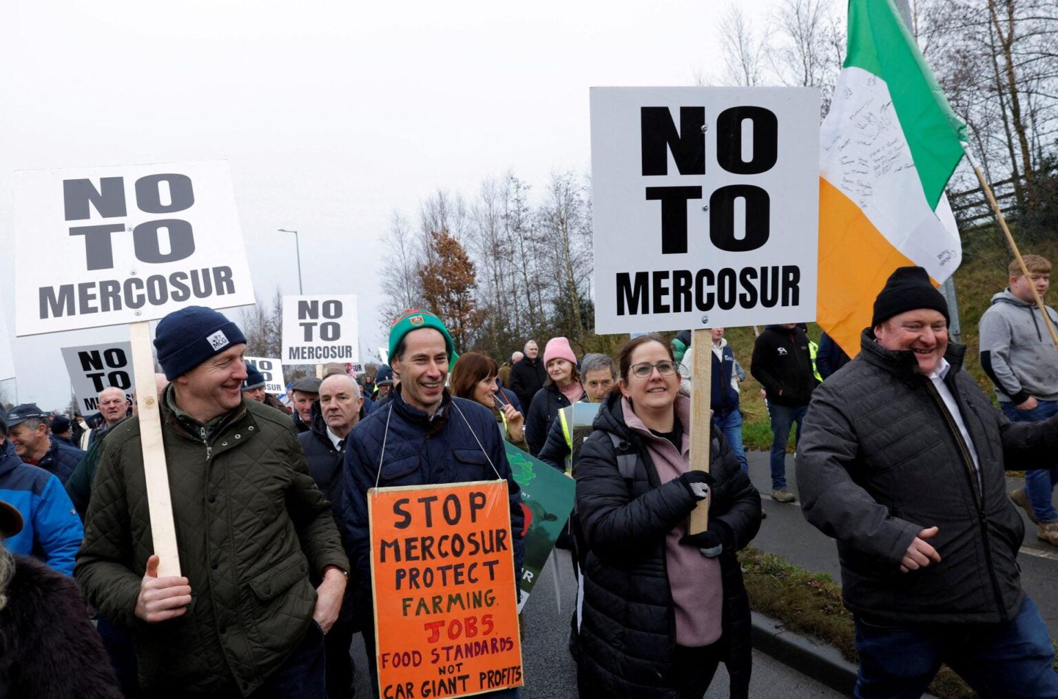 European farmers for Mercosur: "They sold agriculture to favor the car industry"