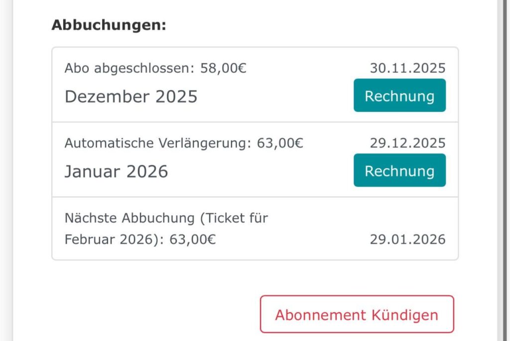 DB ticket Cancelation!