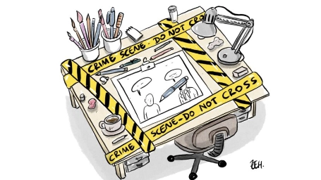 Exhibits and Panels in India and Netherlands – The Daily Cartoonist