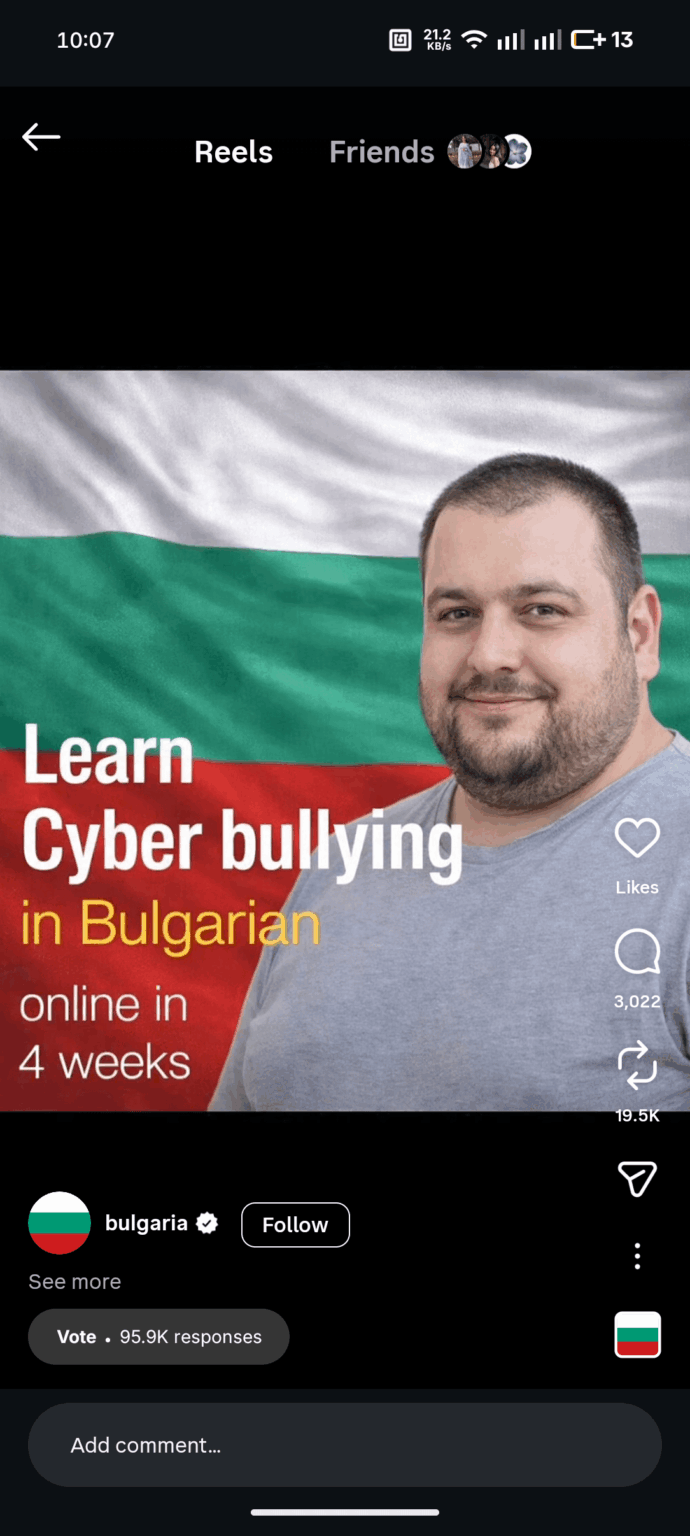 What you wanna say Bulgarians 😭🥀