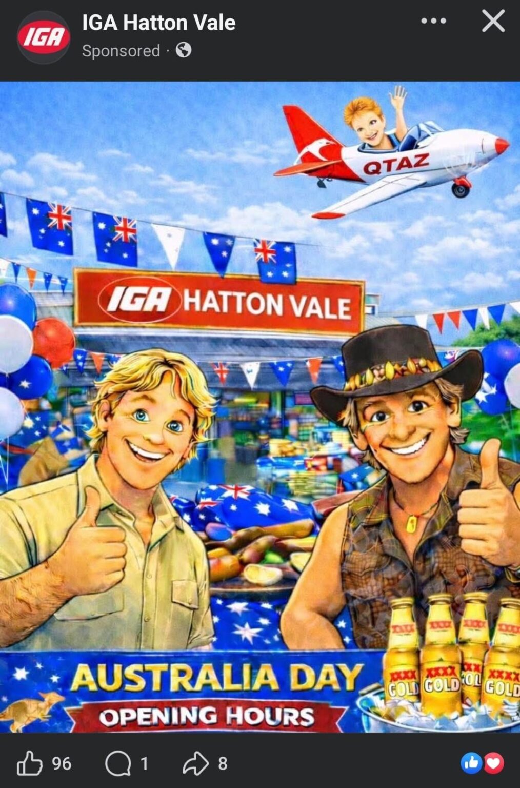 Love my local IGA, but goddamn if this isn't cursed AF