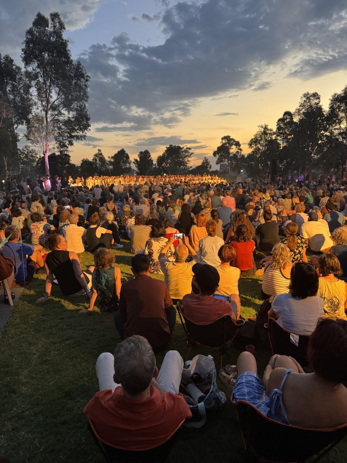 Beautiful performance at the Stargazer Lawn tonight