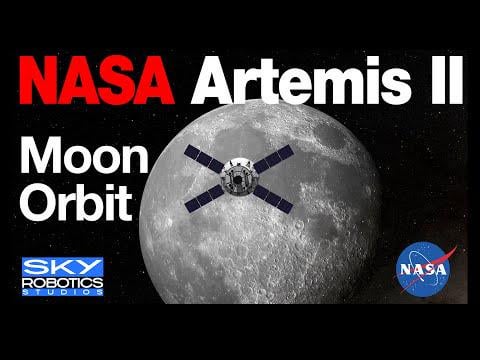 NASA Artemis II Moon Orbit Round II