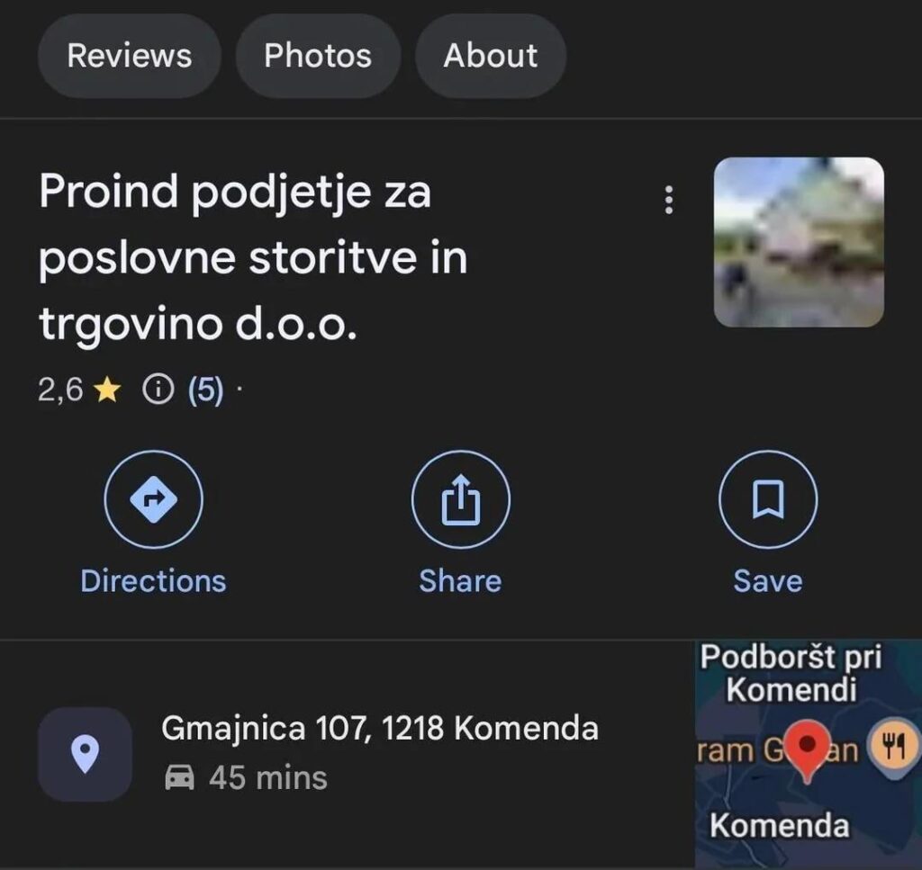 Experience with Proind