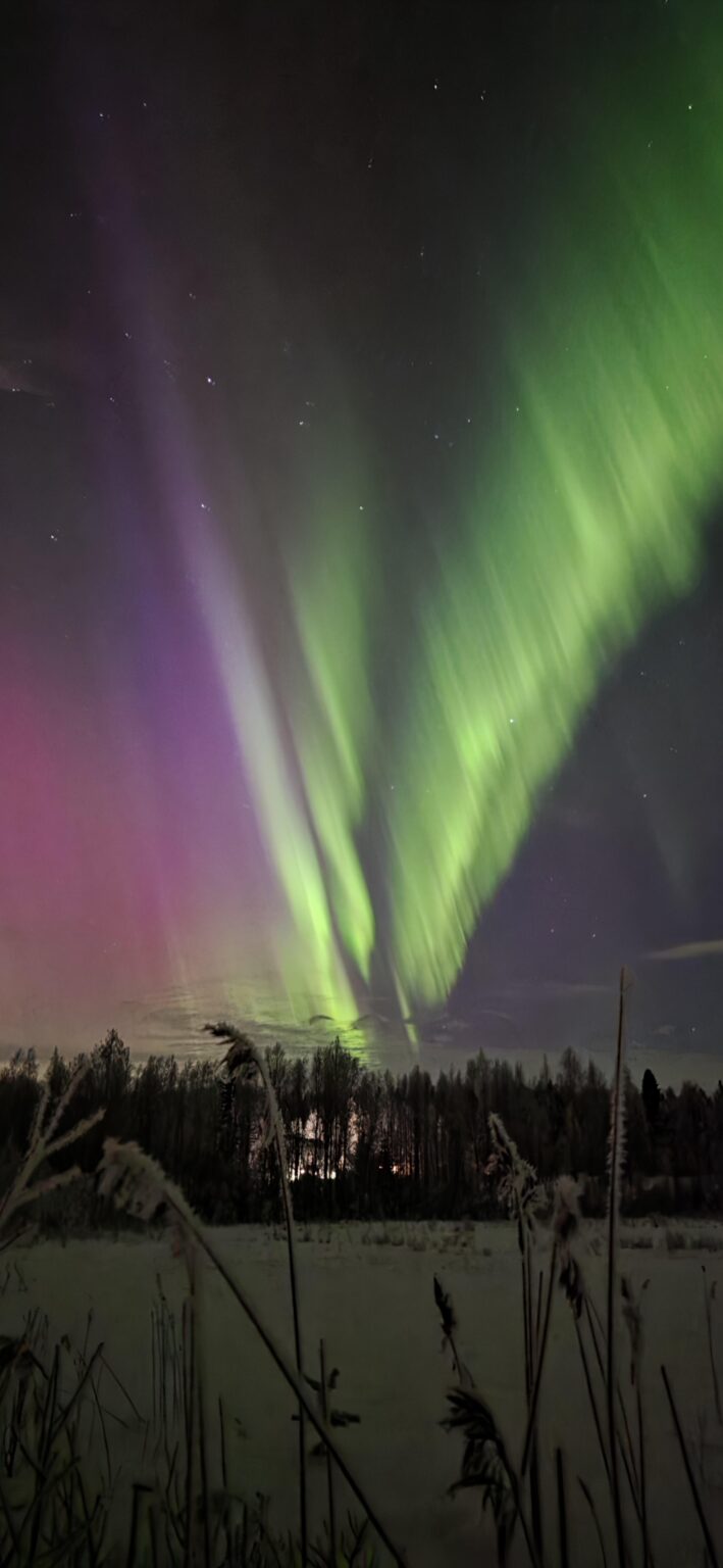 Strongest Aurora I have seen in Finland right now