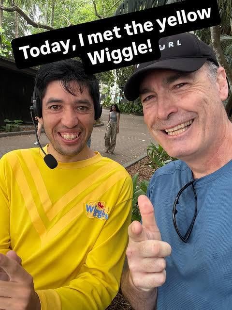 Has anyone else seen Costa, the Brisbane Wiggle?
