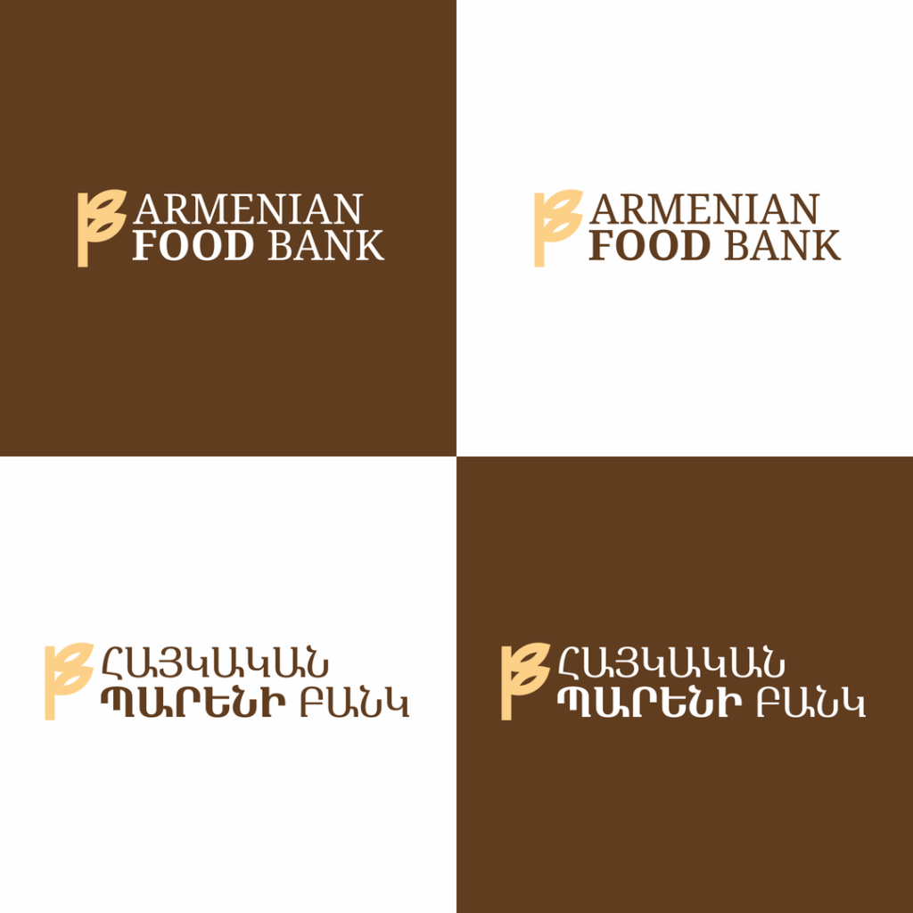 I've designed a logo for the "Armenian Food Bank" charity fund for free