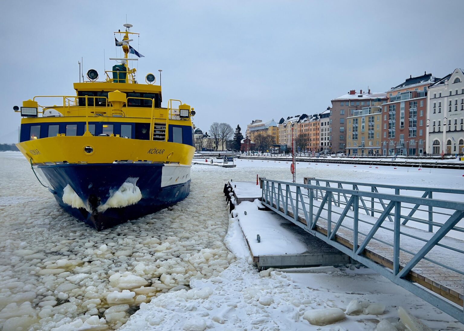 A Ferry between downtown and Kruunuvuorenranta, Helsinki