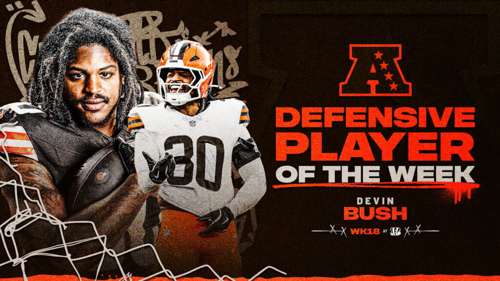 Devin Bush named AFC Defensive Player of the Week