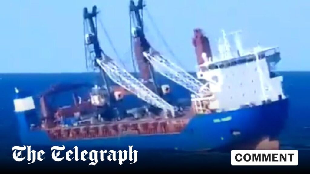 A Russian ship taking nuclear sub reactors to North Korea has sunk. Who did that?