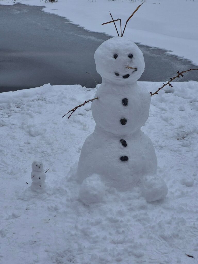 Gotta love when there's finally enough snow