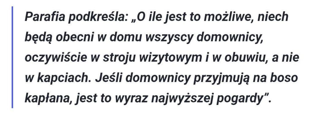 Lack of shoes is the ultimate expression of contempt