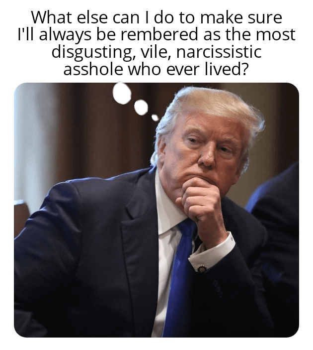 Don't worry, Mr. President. You've already done more than enough.