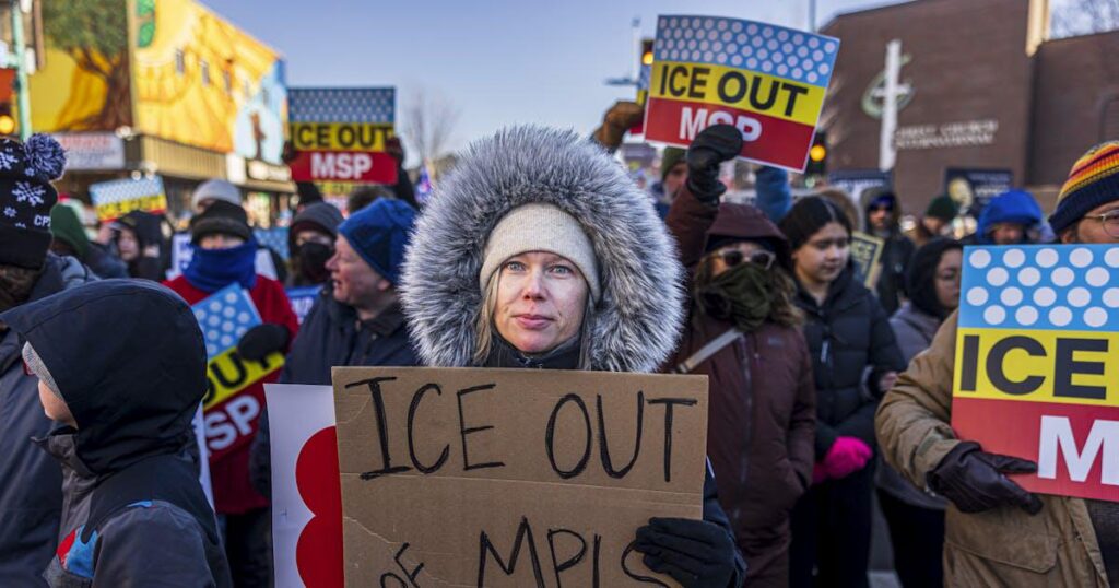 Witnesses: ICE Just Shot a Legal Observer in the Face Multiple Times