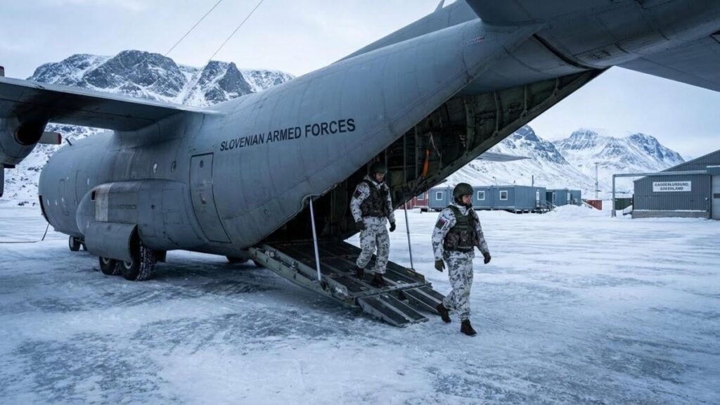 Slovenia sends both soldiers to Greenland