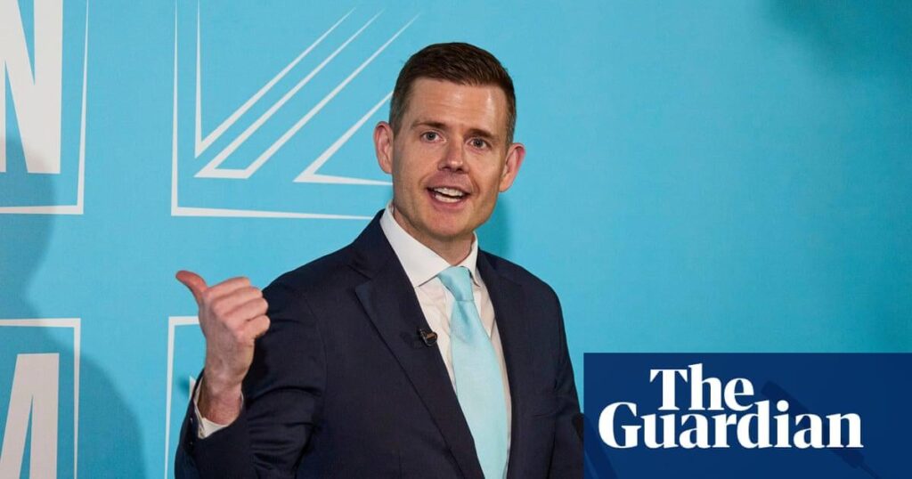 Reform byelection candidate refuses to disown claim that people born in UK not necessarily British