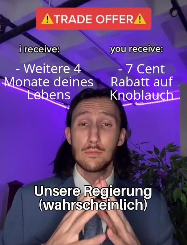 Well, I'm really happy with the overall situation...