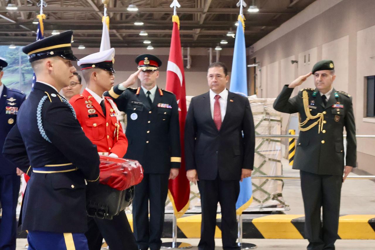 Remains of Turkish soldiers from Korean War brought home after 75 years