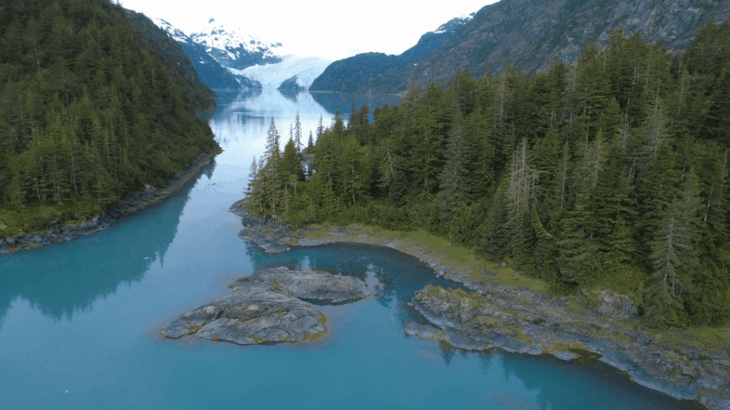 Exploring glaciers in Icy Bay, Alaska