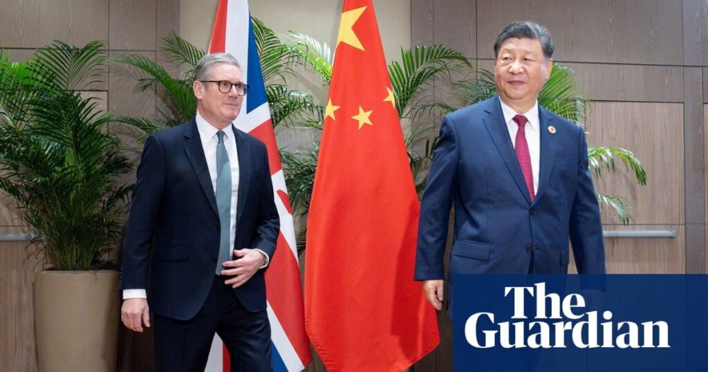 Keir Starmer to visit China with British business leaders next week, say reports
