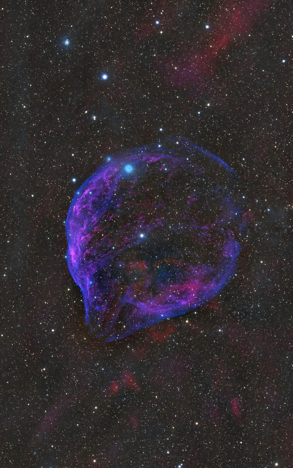 Apparently y'all like astrophotography so here's my photo of Dolphin Head Nebula