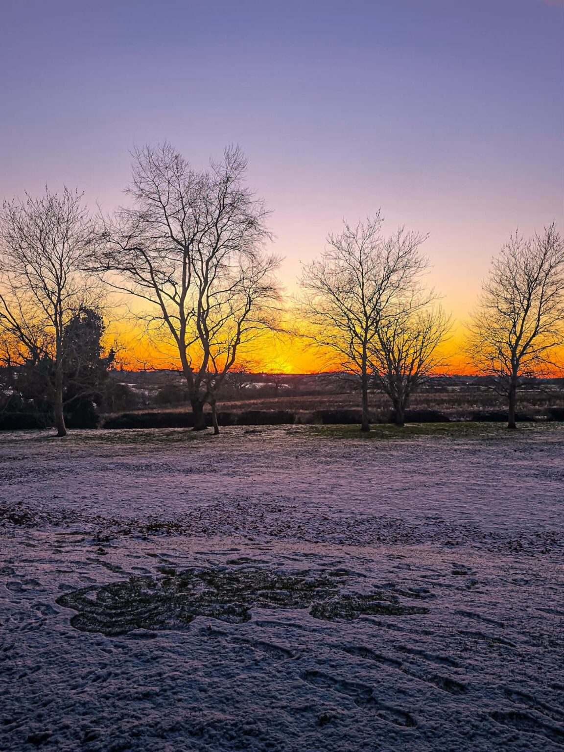My son took this photo of the sunset this afternoon! Moulton, UK 😍