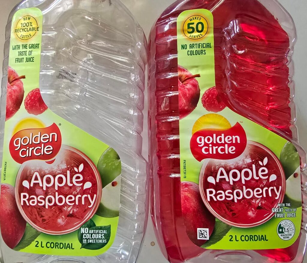 No more sweetener free cordial
