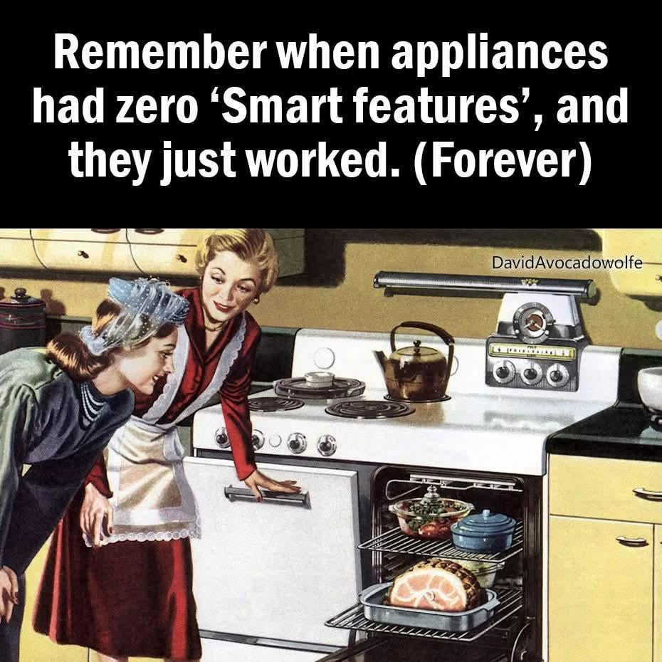 If you could make one appliance eternal, what would it be?