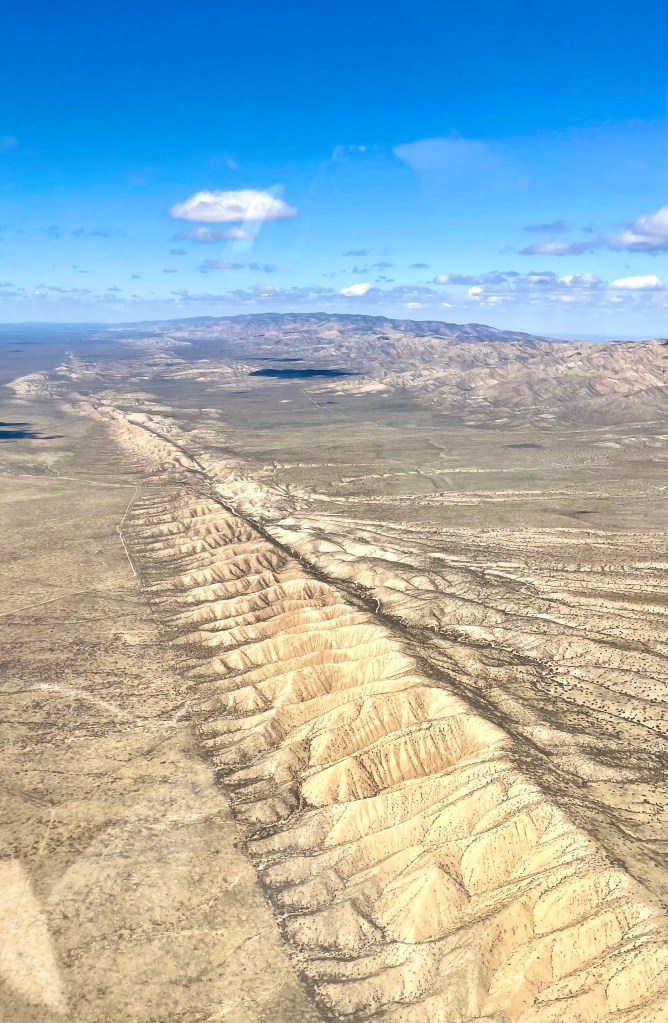 San Andreas Fault.