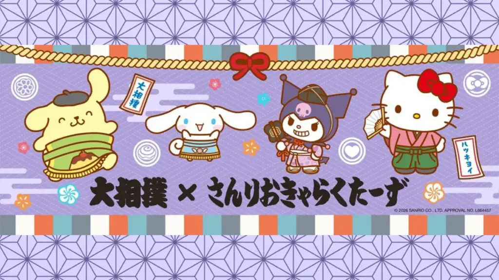 Sanrio Teams Up With Japan’s Sumo Association For New Merchandise Line sanrio japan sumo goods 22