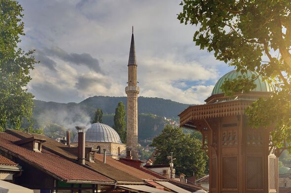 The old town of Sarajevo,