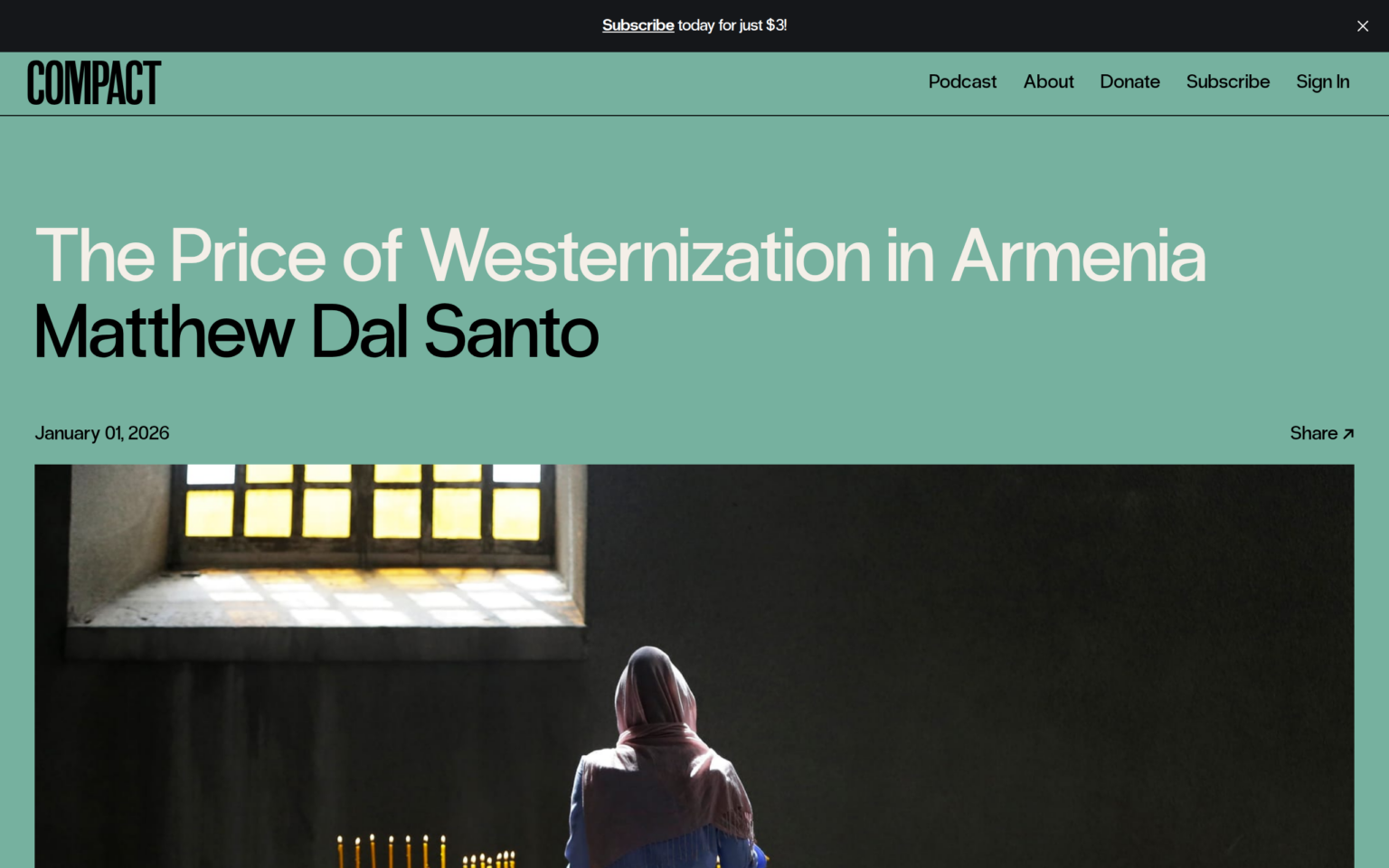 The Price of Westernization in Armenia