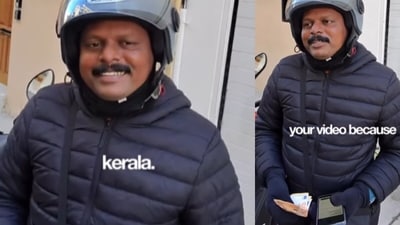 A German vlogger paid €200 to cover a delivery agent’s rent after a casual conversation in Malta. (Instagram/bartmann)