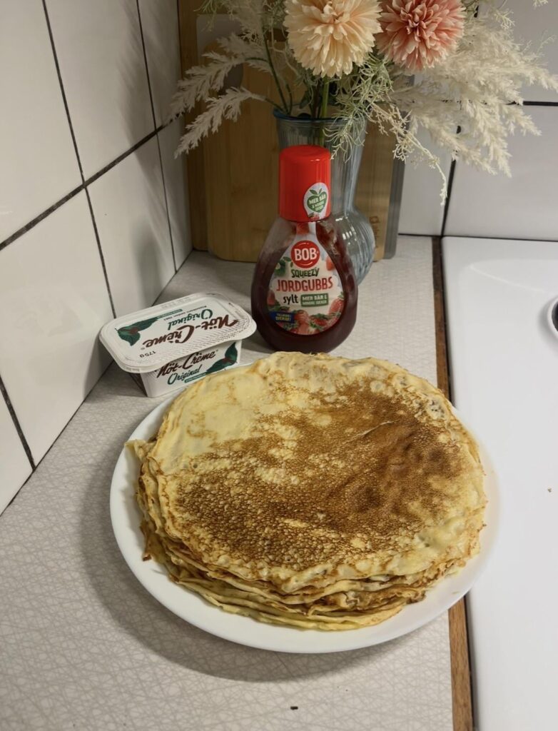 What do you have on your pancakes?