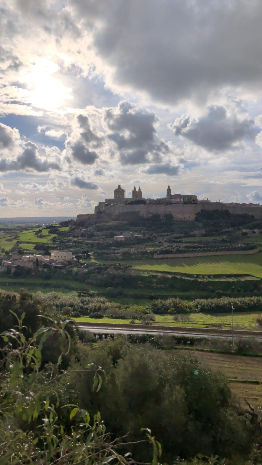 Mdina from Mtarfa