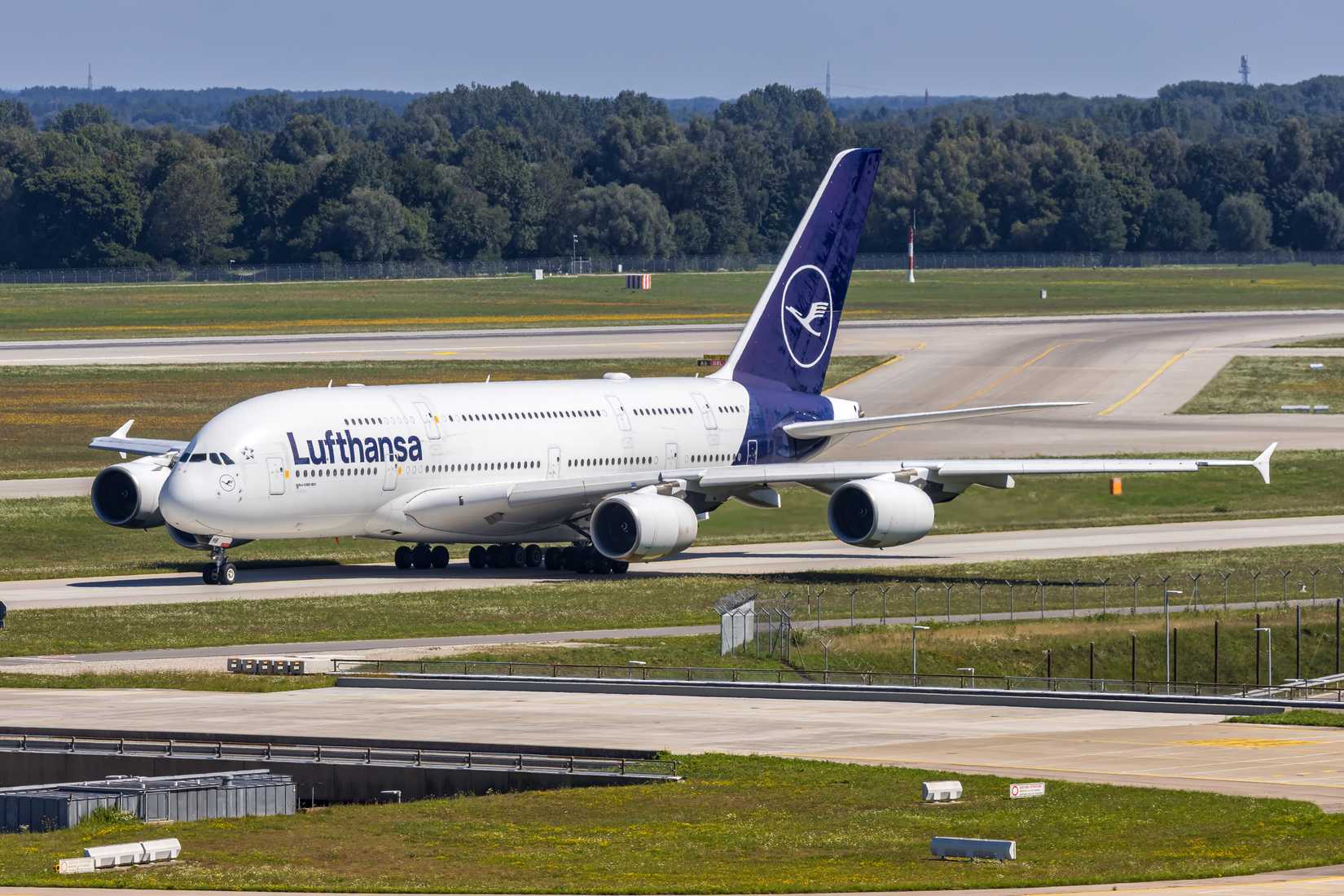 Lufthansa A380 In Munich