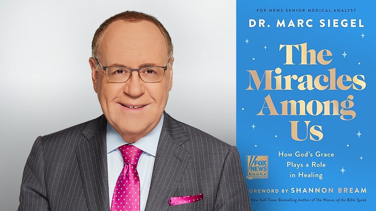 Dr. Marc Siegel and The Miracles Among Us book cover.