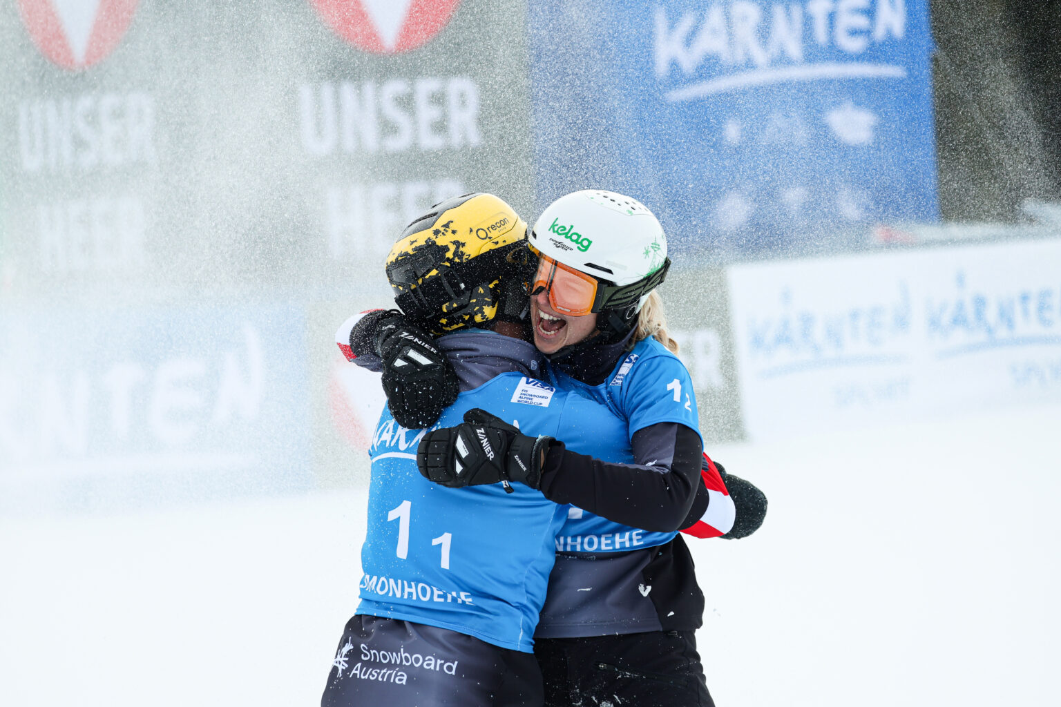 Payer and Prommegger give Austria PGS team victory on home snow in Simonhohe