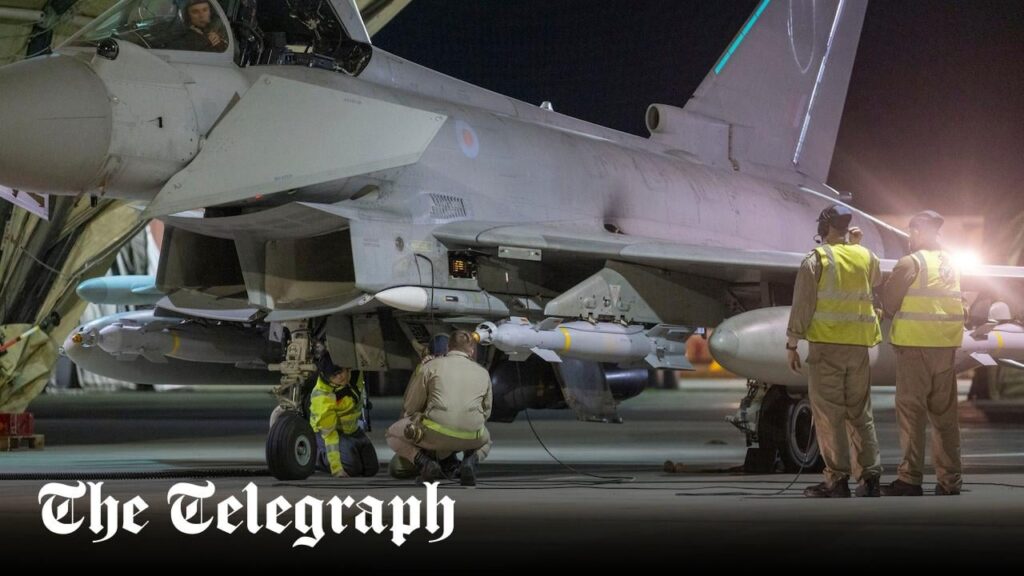 RAF Typhoons strike Islamic State bunker in Syria